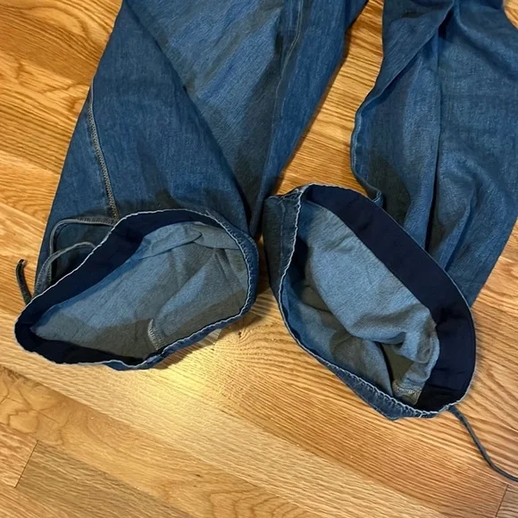 Free People Lotus Jeans Ballon Mid-rise jeans Size 24 NWT - Picture 13 of 14